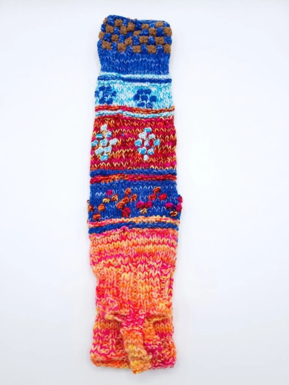 Andean Booties Hand-Knitted Wool Warm Winter Socks